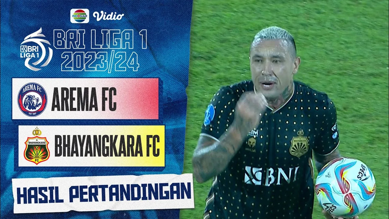 Liga 1 Arema FC vs Bhayangkara FC