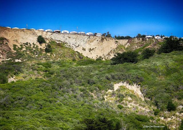 California landslide flood geology travel trip Eel River San Francisco coast Palos Verdes San Andreas copyright RocDocTravel.com