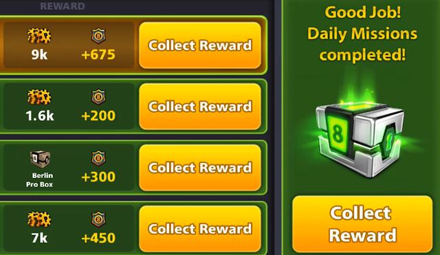 8 ball pool Daily Missions 5.3.0 Apk