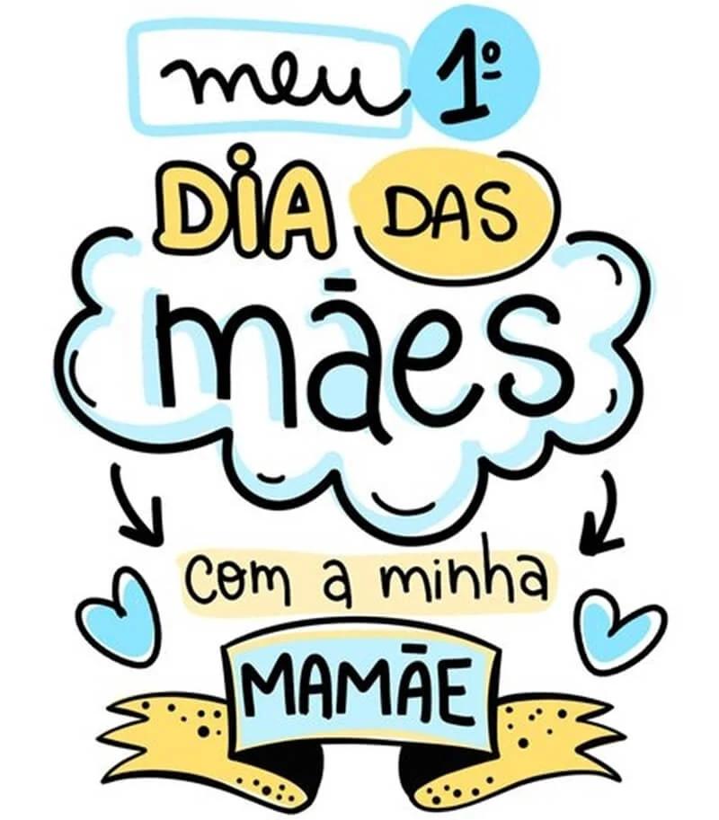 Artes prontas para o dia das mães