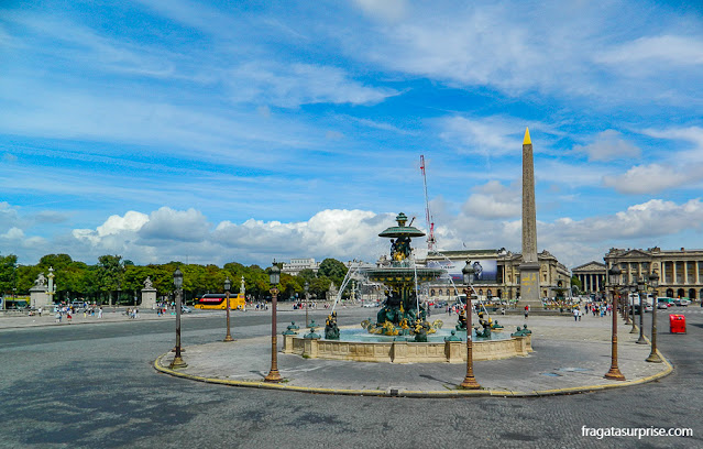 Place de La Concorde em Paris