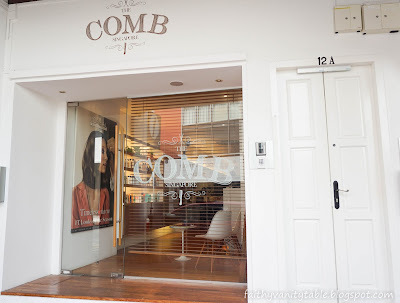 The Comb Hair Studio Singapore Review