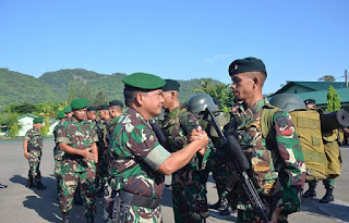 Melaksanakan Tugas Operasi Merupakan Kehormatan dan Kebanggaan Bagi Prajurit