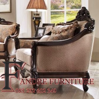 pic furniture klasik set sofa klasik modern kayu jati jepara warna custom kerajinan tks furniture 085292602349