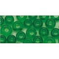 Rocailles 2,6mm ø - Green transparent