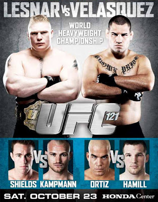 UFC 121 poster