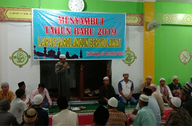 Lapas Sarolangun adakan kegiatan Sholawat Akbar