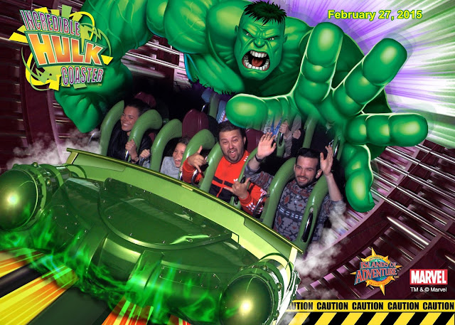 The Incredible Hulk Coaster, a montanha russa mais maravilhosa do Island 