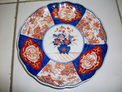  jual  kristal sabun keramik  antik piring  imari