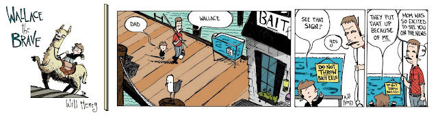Wallace the Brave Sunday Funnies #14 2023-August-05