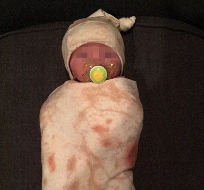 Amazon Is Selling A Swaddling Blanket To Wrap Your Baby Into A Little Burrito