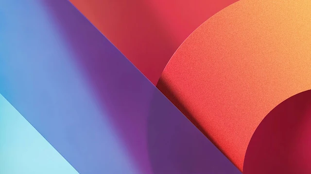 Papel de parede grátis HD Abstrato LG G6 Stock HD para pc, notebook, iPhone, Android e tablet.