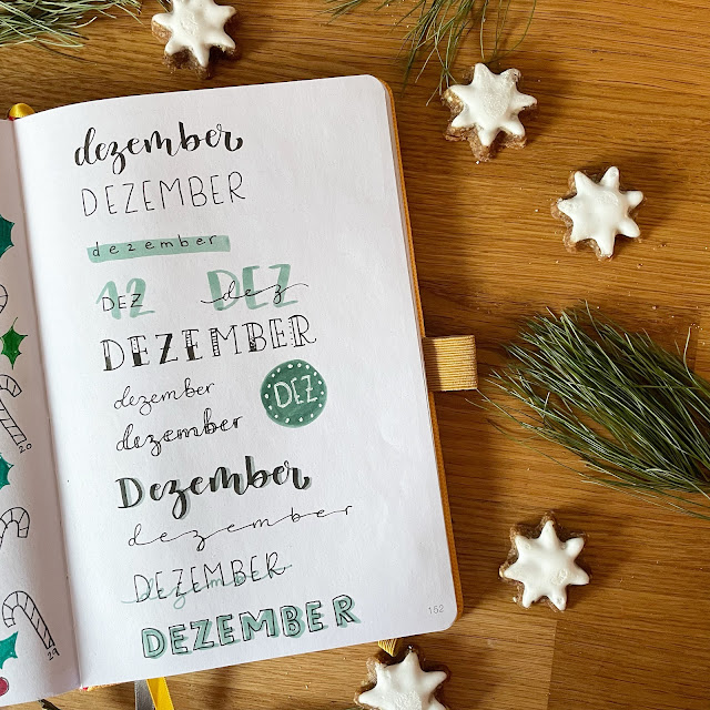 bujo christmas