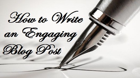 How to write an Engaging Blog Post