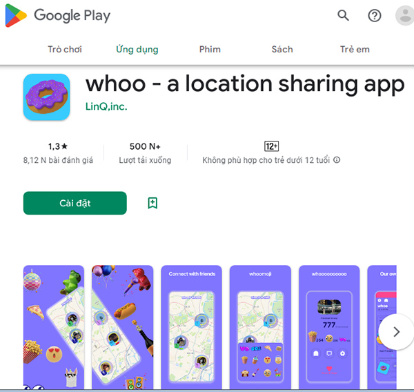 whoo - a location sharing app a2