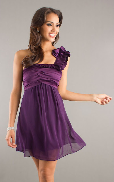 Purple bridesmaid dresses 2013