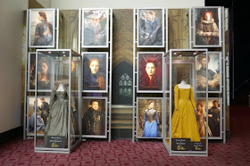 Mary Queen of Scots movie costume exhibit