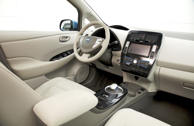 Nissan Leaf interior