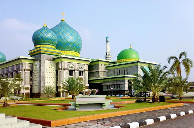 19 Tempat Wisata Terbaik Di Pekanbaru Masjid Agung An Nur