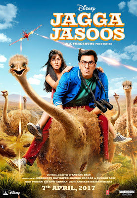Jagga Jasoos First Look Poster Starring Ranbir Kapoor and Katrina Kaif