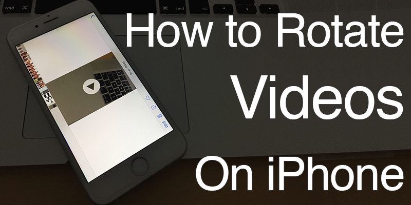 Download How to Rotate a Video on iPhone Sideways