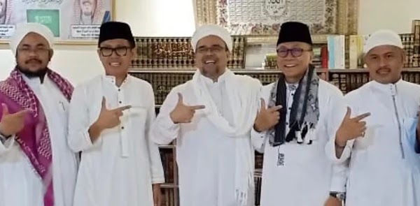 Habib Rizieq Doakan Kemenangan 212, 02 Capresnya Dan 12 Partainya