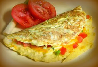 Omelet de tomate y ajo