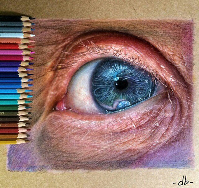 Beautiful and Realistic Pencil Drawings of Eyes