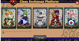 Ninja Saga Class Exchange Platform