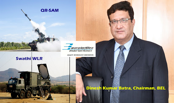 QRSAM completed all trials, Order soon; Nothing to fear on Armenian Data leak of Swathi WLR : BEL Chairman Dinesh Batra