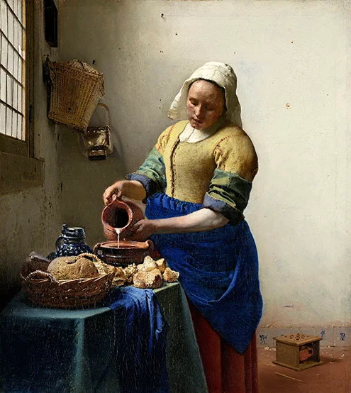 Arte Universal: La lechera de Vermeer