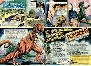 Tarzan Discovers the Land of the Prehistoric Animals ad