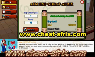 Cheat ATM Exp Ninja Saga Level 1-80 Update 2013