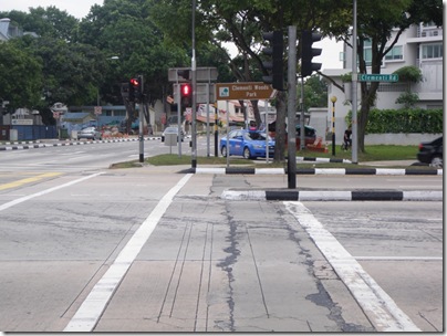 crossing safely