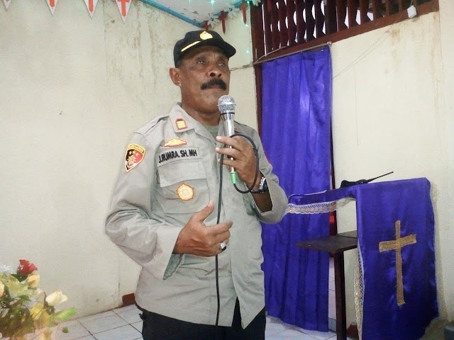 Jahja Rumra Tatap Muka Dengan Warga GKI Jemaat Pos Amos Jayapura Utara