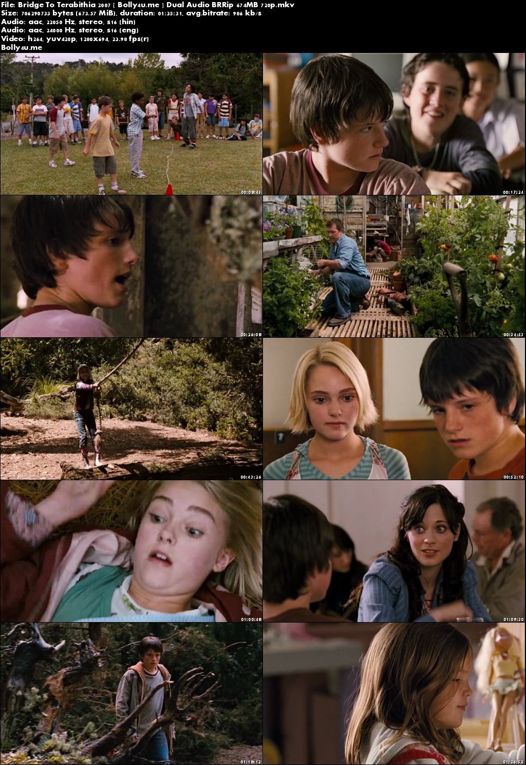 2007 Bridge To Terabithia