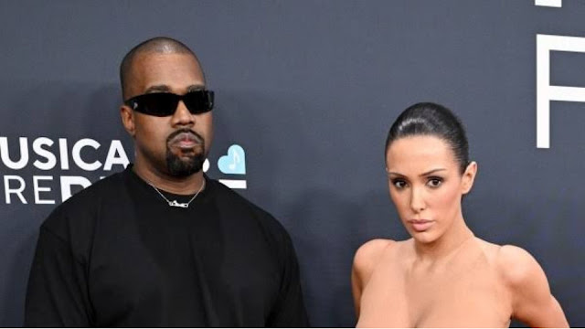 Kanye West and his wife, Bianca Censori