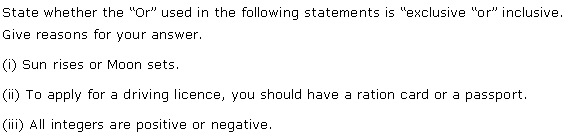 Solutions Class 11 Maths Chapter-14 (Mathematical Reasoning)