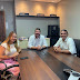 Ibirataia: Doutora Ananda participa de reunião produtiva com gerente corporativo do Grupo Brasileiro, Ícaro Silva