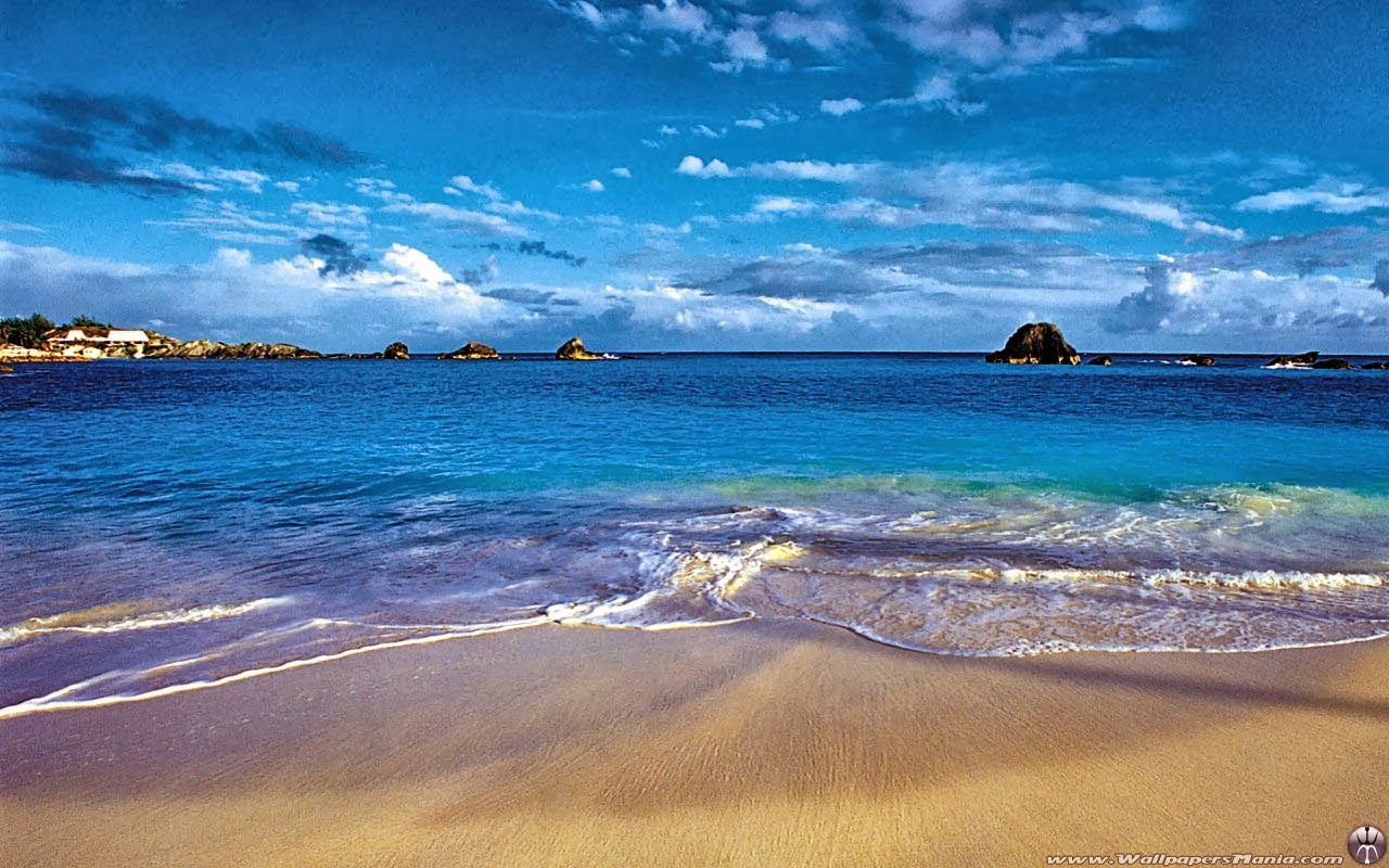  Gambar  Wallpaper Laptop Pemandangan Pantai Foto dan Gambar 