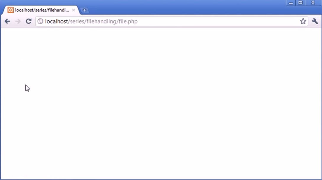 Handling in file php