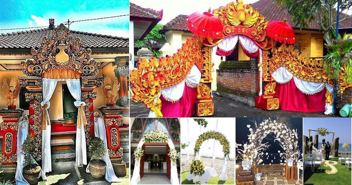  Dekorasi  Pernikahan Bali  Kumpulan Dekorasi  Terlengkap