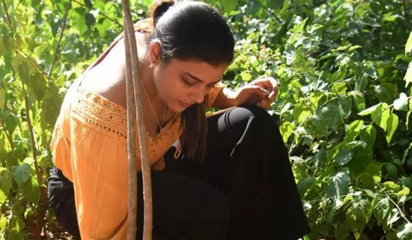 Aishwarya Rajesh Planting a ...