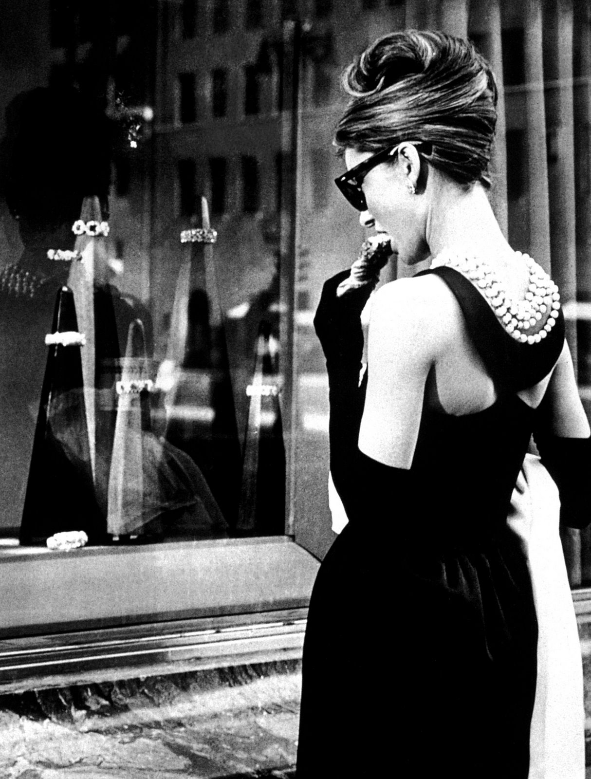 vintage wedding dresses with sleeves Audrey Hepburn - Tiffanys Style