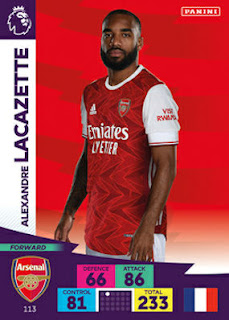 Panini Adrenalyn XL Premier League 2020-2021 Arsenal Set