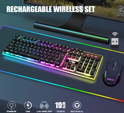 Keyboard with rgb
