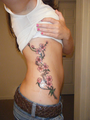 Do you know the meaning of cherry blossom tattoos? Cherry.