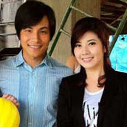 Tony Sun and Angel Han