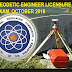 Geodetic Engineer Licensure Examination Results October 2016, List of Passers