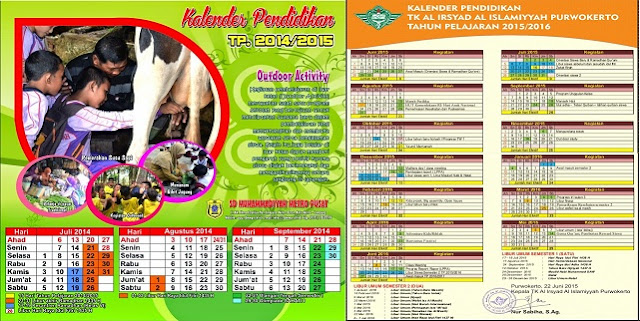 Kalender Pendidikan Tahun Pelajaran 2016/2017